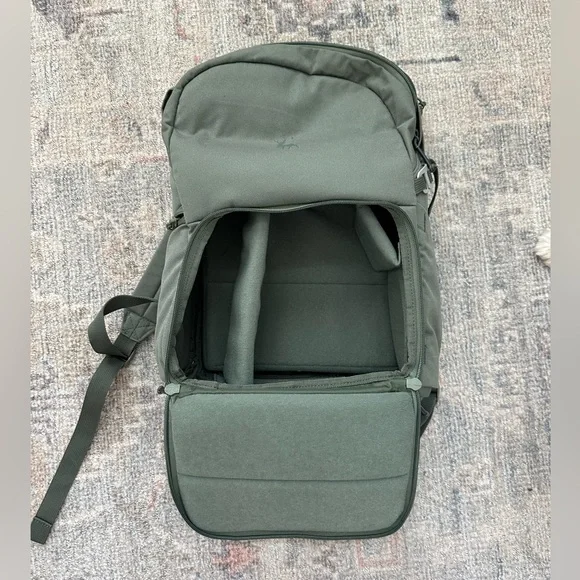 Brevite Olive Green Backpack - Picture 3 of 3
